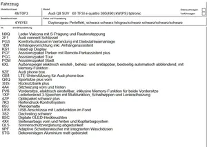 Neuwagen: Audi Q8 SUV 60 TFSI e quattro 360(490) kW(PS) tiptronic Leasingübernahme