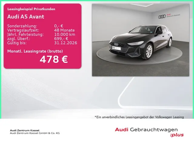 Audi A5 Avant e-hybrid qu. LED Kamera Carplay