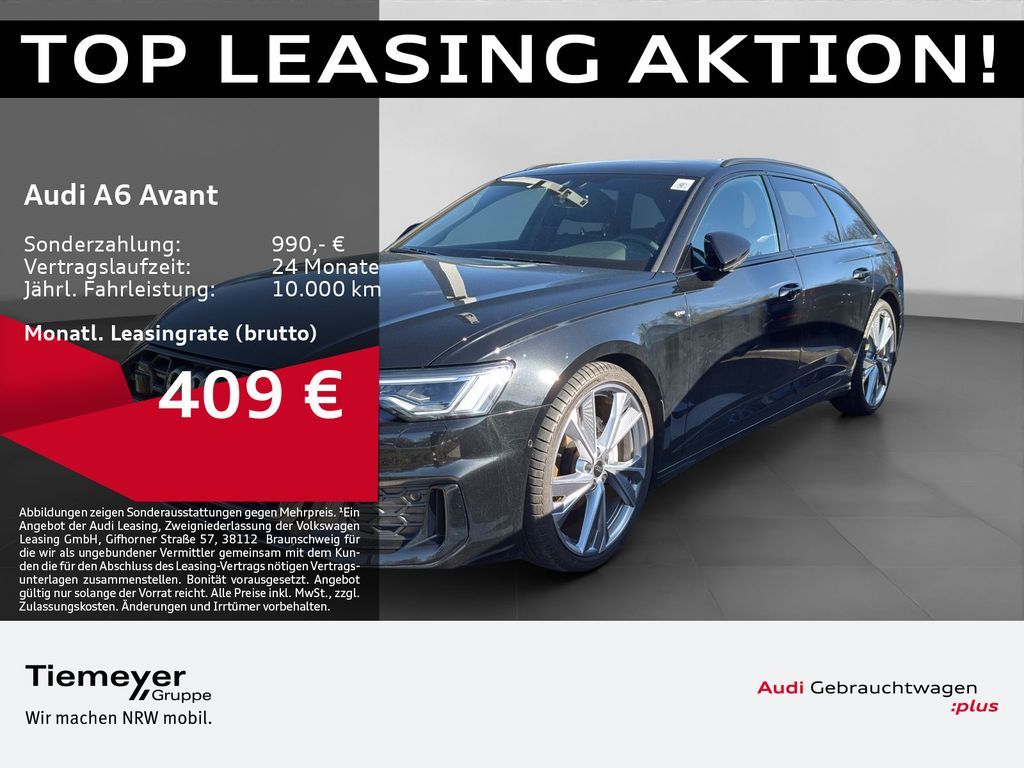 Audi A6 Avant 40 TDI Q 2x S LINE LM21 ASSIST BuO Leasing