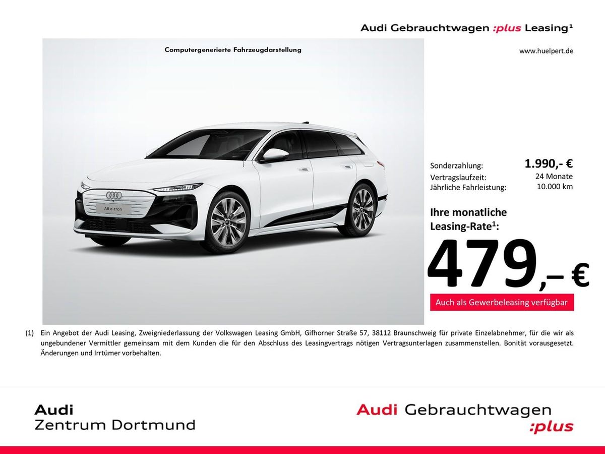 Audi A6 e-tron Avant performance S LINE TECHplus STNDHZG AHK 360°CAM Leasing