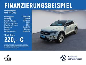 Volkswagen T-Roc 1.0 TSI Style LED+NAVI+ACC+PDC+KAM+SHZ