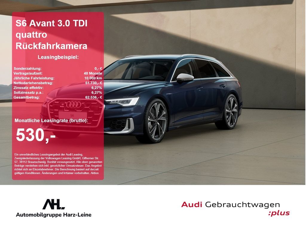 Audi S6 Avant 3.0 TDI quattro Rückfahrkamera 3xKlima Leasing