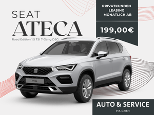SEAT Ateca 1.5 TSI ACT 110kW Road Edition DSG SUMMER SPECIAL DEAL! Leasing