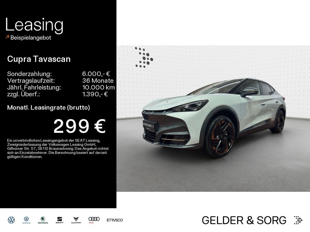 Cupra Tavascan VZ 4Drive *MATRIX*NAVI*360°*20Z*ACC*KES Leasing