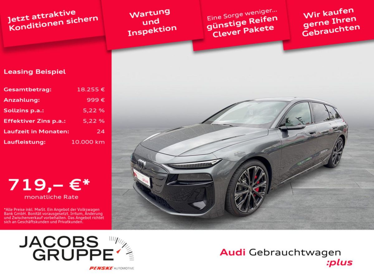 Audi S6 e-tron S6 Avant e-tron S-Sitze+/Luftf./360°/Matrix/Pano/HuD/V-Spiegel/21Zoll Leasing