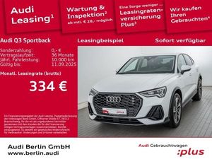 Audi Q3 Sportback S line 35 TFSI S tr. AHK VIRTUAL Leasing