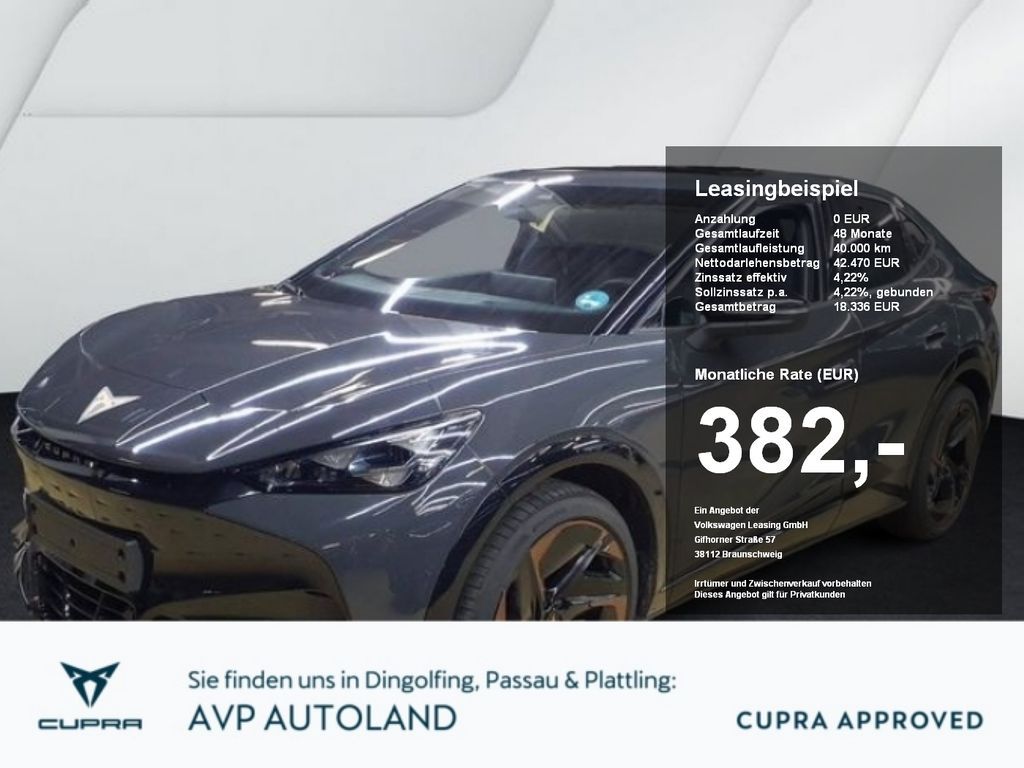 Cupra Tavascan 250 kW 82kWh 4DRIVE VZ | NAVI | PANO | Leasing