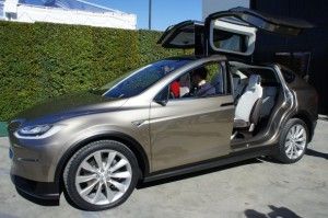 Das Elektroauto Tesla Model X von Tesla Motors. Bildquelle: Tesla Motors /Übergizsmo