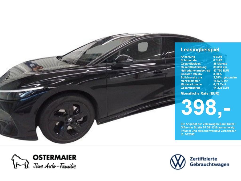 Volkswagen ID.7 GTX 340PS NP.73T ACC.5J-G.WÄRMEPUMPE.AHK.AR Leasing