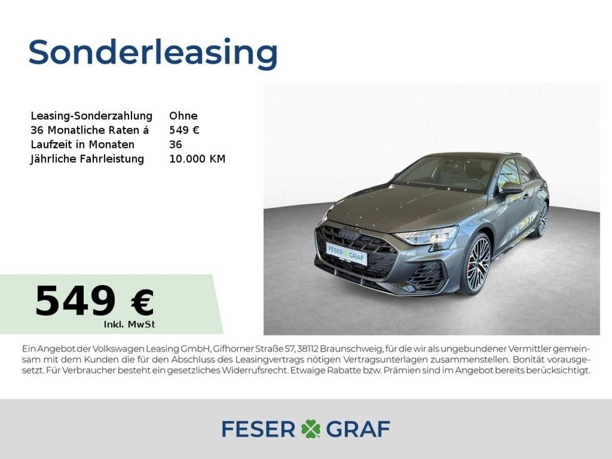 Audi S3 Spb TFSI S tr.*Pano*Akrapovic*Matrix* Leasing