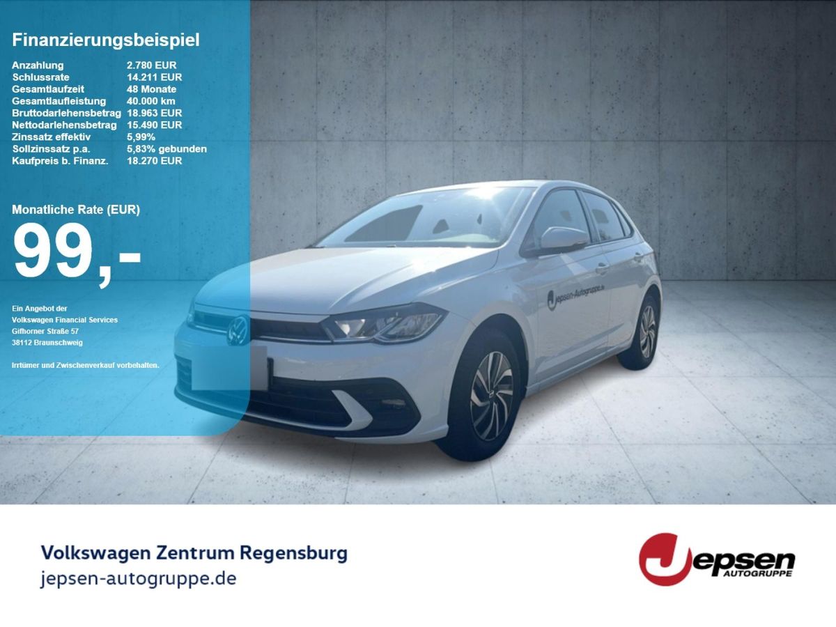 Volkswagen Polo Life 1.0 TSI LED R-KAMERA Virtual PDC SpurH Leasing