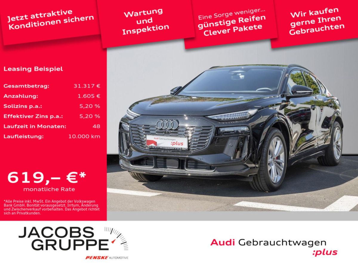 Audi Q6 e-tron Q6 Sportback e-tron performance S line AHK/Luftfederung/B&O/AR HUD/Are Leasing