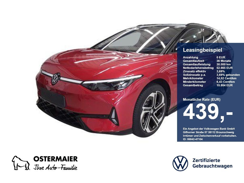 Volkswagen ID.7 Tourer GTX 340PS NP.80T AHK.AREA-V.DCC.5JG Leasing
