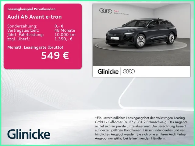 Audi A6 Avant e-tron 210 kW NEUBESTELLUNG