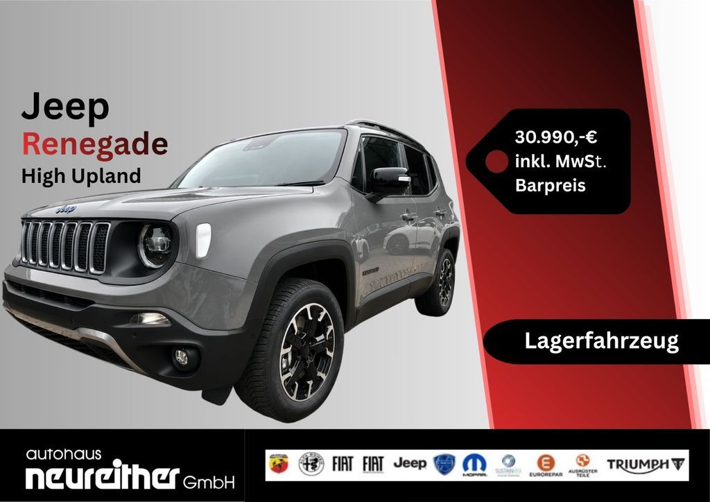 Jeep Renegade High Upland Plug-In-Hybrid 4Xe Leasing