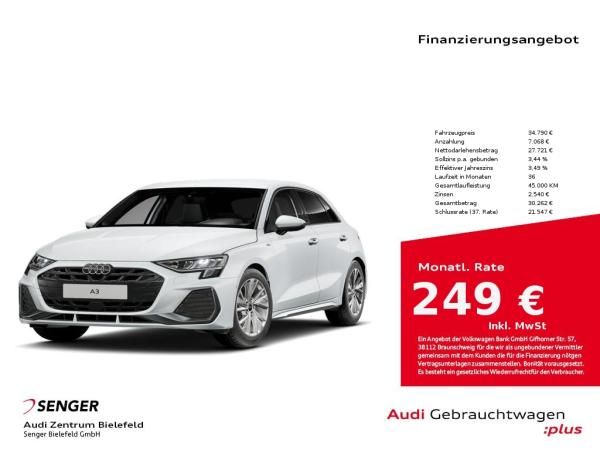 Audi A3 Sportback S line 35 TDI MMI LED ACC// Winterräder inkl. Leasing