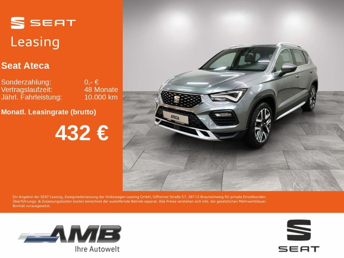 Seat Ateca Xperience 1.5 TSI DSG/AHK/LED/FAP:XL/360° Leasing