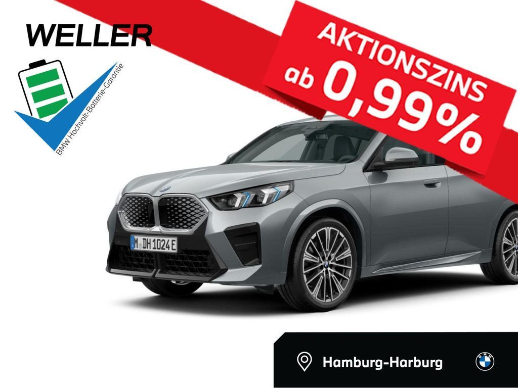 BMW iX2 xDr 30 M SPORT 360°,HUD,AHK,Lea.o.Anz.468,- Leasing