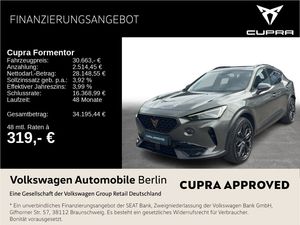 Cupra Formentor 2.0 TSI DSG VZ Tribe Edition Navi LED