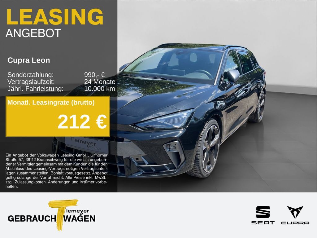 Cupra Leon Sportstourer 1.5 eTSI DSG SUPERSPORT NAVI K Leasing