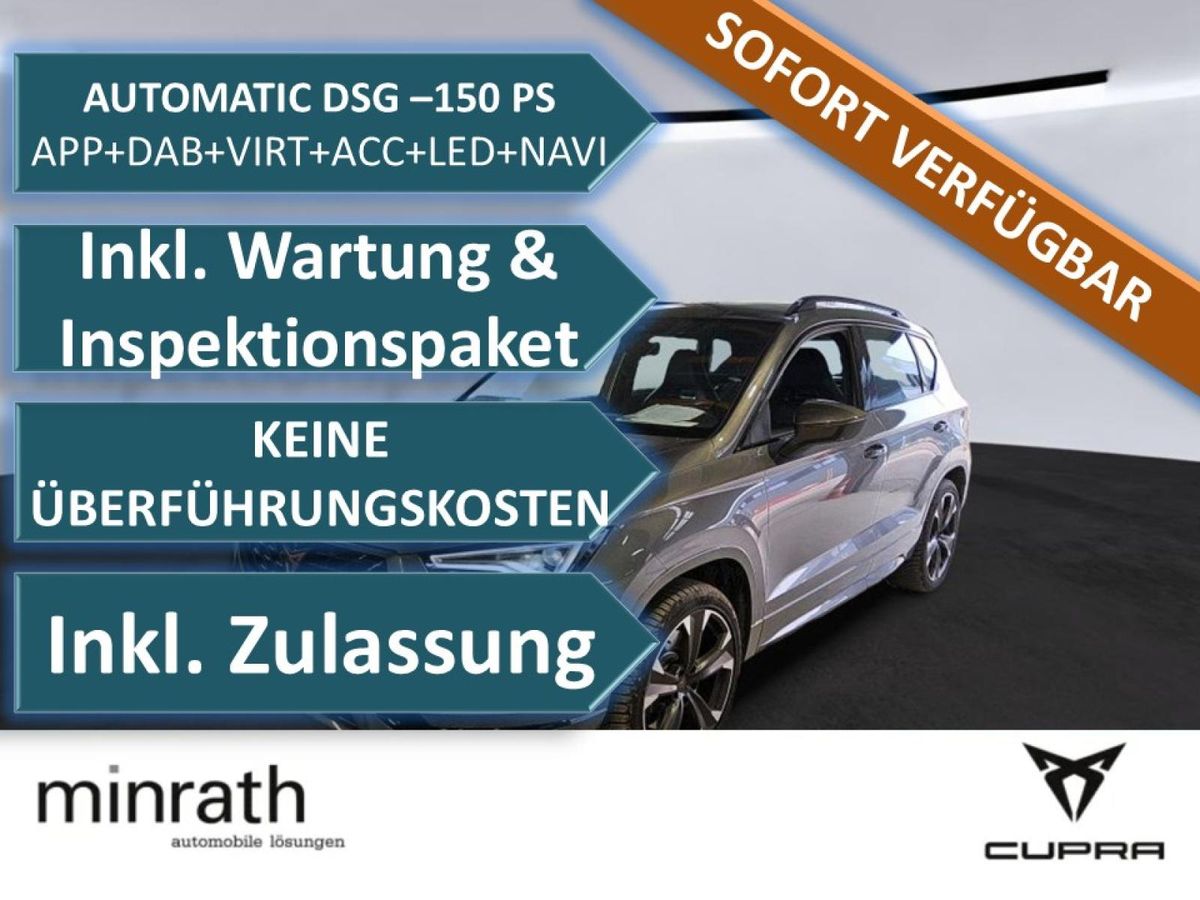 Cupra Ateca 2.0 TSI 4Drive VZ APP+DAB+LEDER+PANO+VIRT Leasing