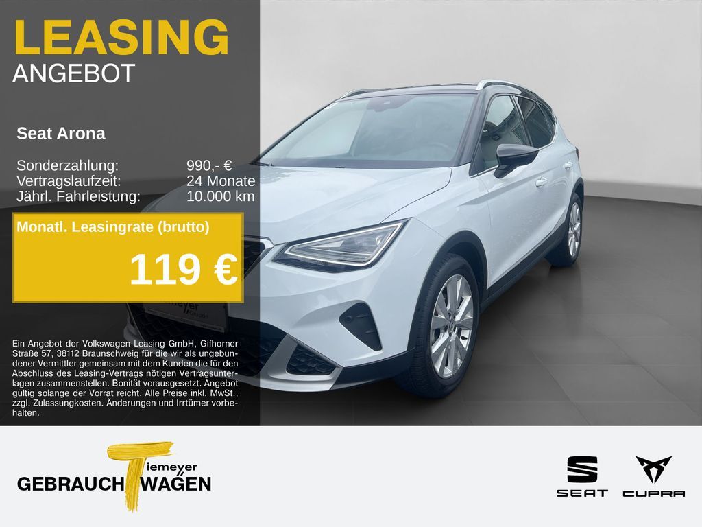 Seat Arona 1.0 TSI XP NAVI ACC GJR SITZHZ Leasing
