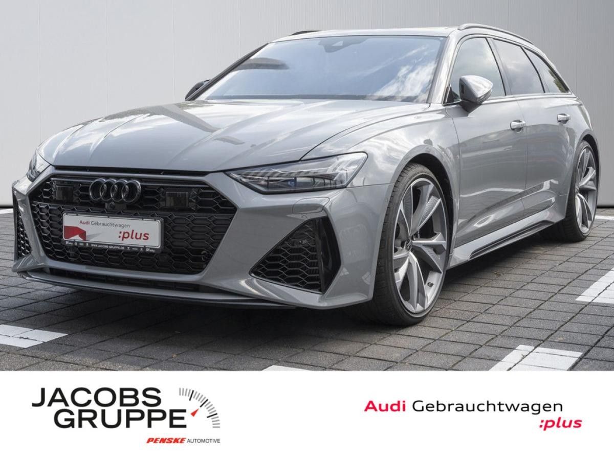 Audi RS6 Black+/B+O Advanced/RS-AGA/Pano/Laser/HuD/ACC/22Zoll/360° Leasing