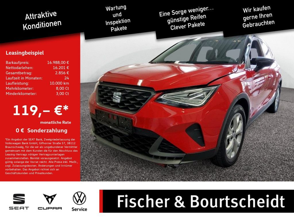 Seat Arona 1.0 TSI Style Edition KLIMA PDC FACEL. LED Leasing