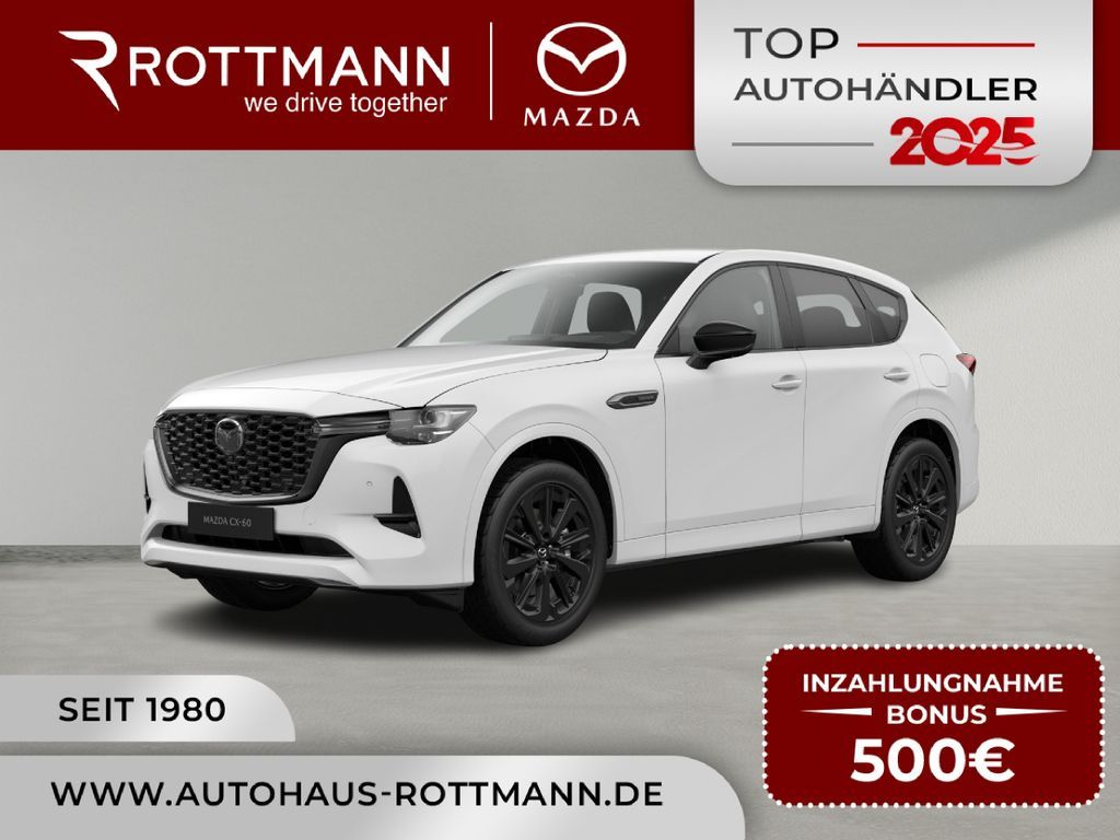 Mazda CX-60 e-SKYACTIV D 254ps Aut. Homura Plus Leasing