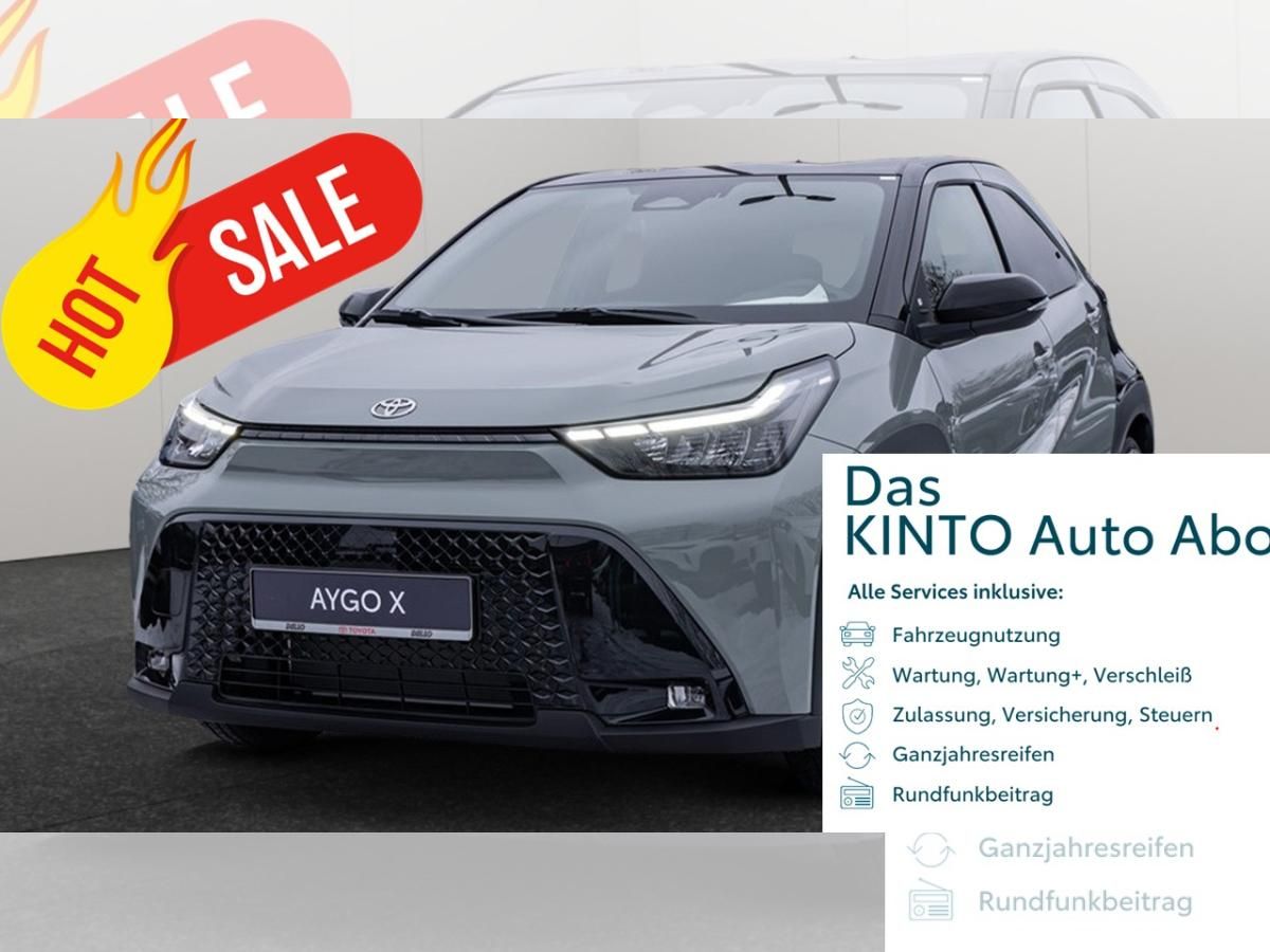 Toyota Aygo AUTOABO– 🛡️ Versicherung | 💶 Steuer | 🔧 Wartung inkl. Leasing