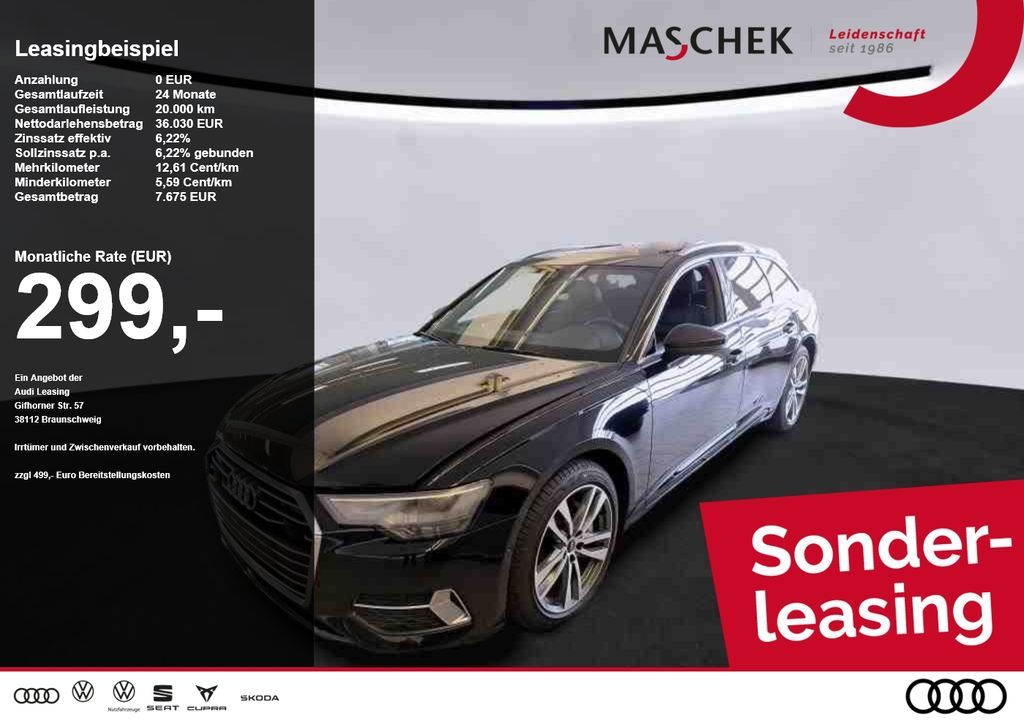 Audi A6 Avant Sport 55 TFSI quat Sonderleasing Pano M Leasing