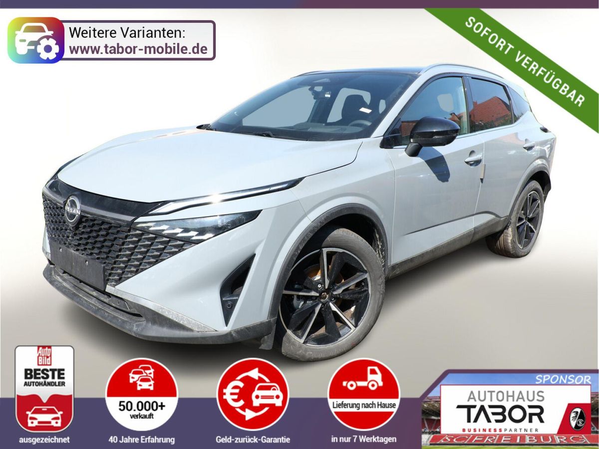 Nissan Qashqai Tekna Pano HUD el.Heckk LED+ ACC SHZ Nav Leasing
