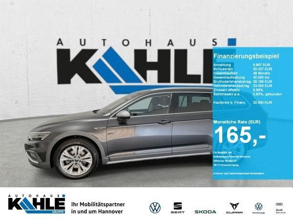 Volkswagen Passat Variant 2.0 TDI 4Motion DSG Alltrack Leasing