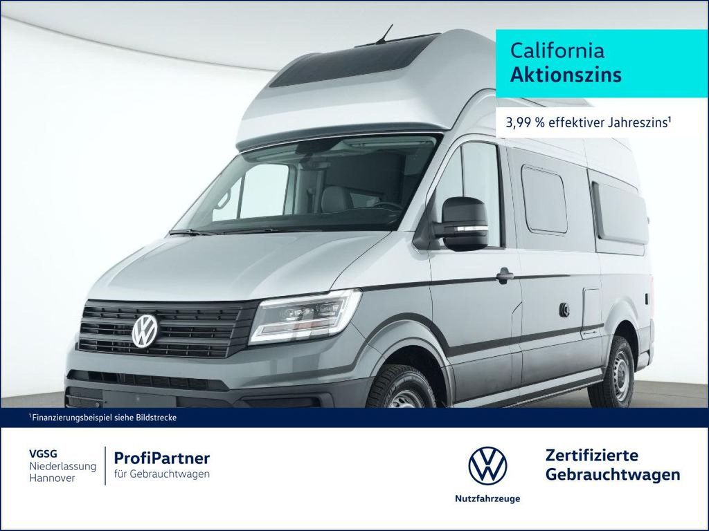 Volkswagen Grand California 600 Kamera Radträger Leasing