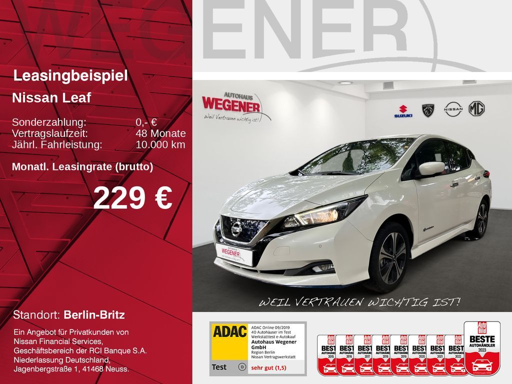 Nissan LEAF N-CONNECTA 59kWh e+  WINTERPAKET KAMERA Leasing