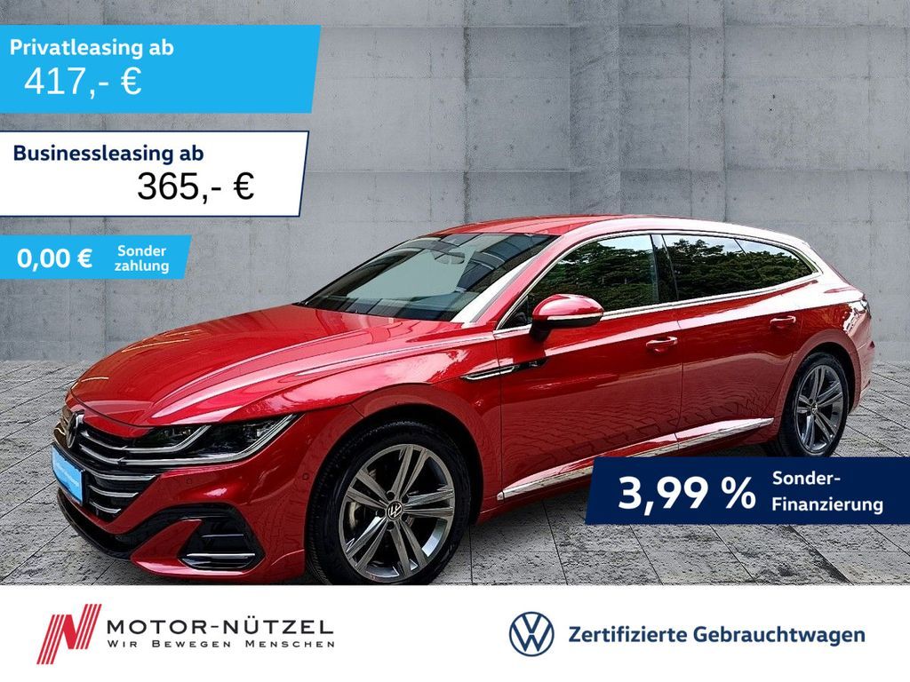 Volkswagen Arteon SB 2.0 TDI DSG R-LINE 5JG+MATRIX+NAVI+AHK Leasing