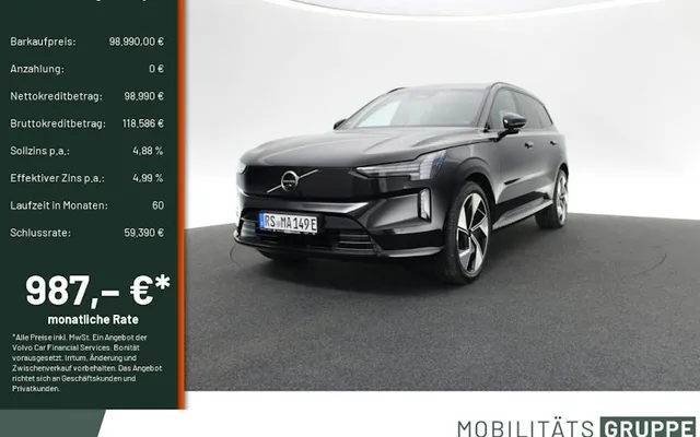 Volvo Ex90 Twin Motor Performance AWD Ultra 6-Sitze 5dr