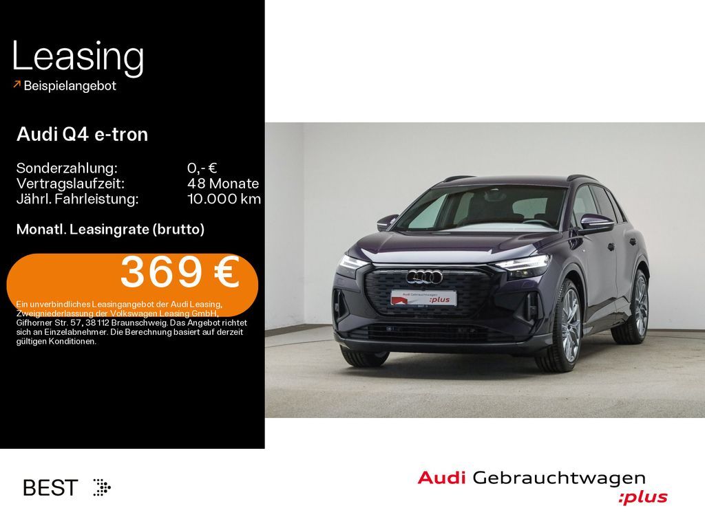 Audi Q4 e-tron 35 S-LINE*NAVI-MATRIX*OPTIK-PAKET*SONO Leasing