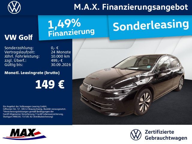 Volkswagen Golf VIII 1.5 eTSI DSG GOAL IQ.LIGHT+AHK+ACC+ALU Leasing