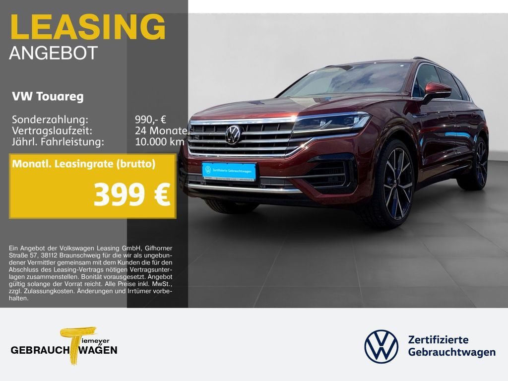 Volkswagen Touareg 3.0 TSI R-LINE LUFT PANO ST.HEIZ LM22 Leasing