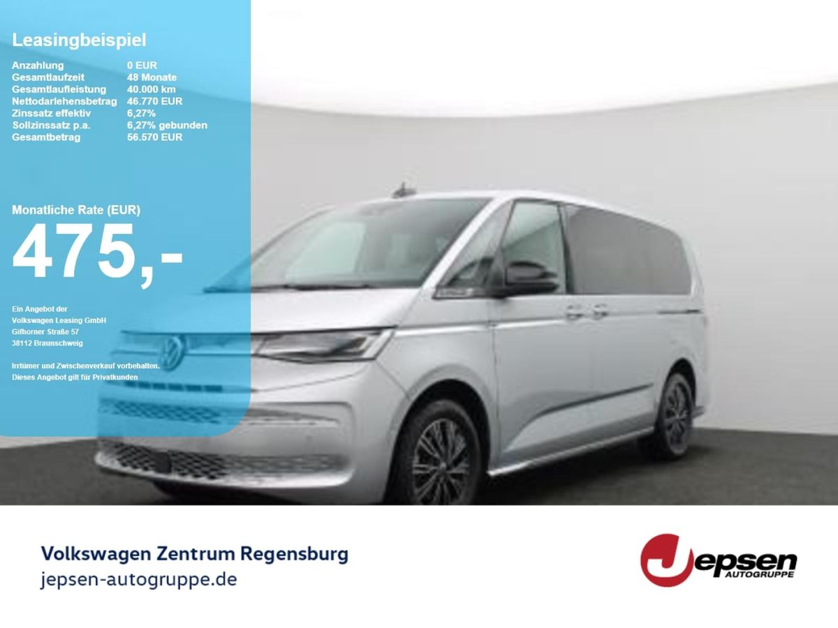 Volkswagen T7 Multivan LR Style 2.0 TDI DSG AHK ACC RK PDC Leasing
