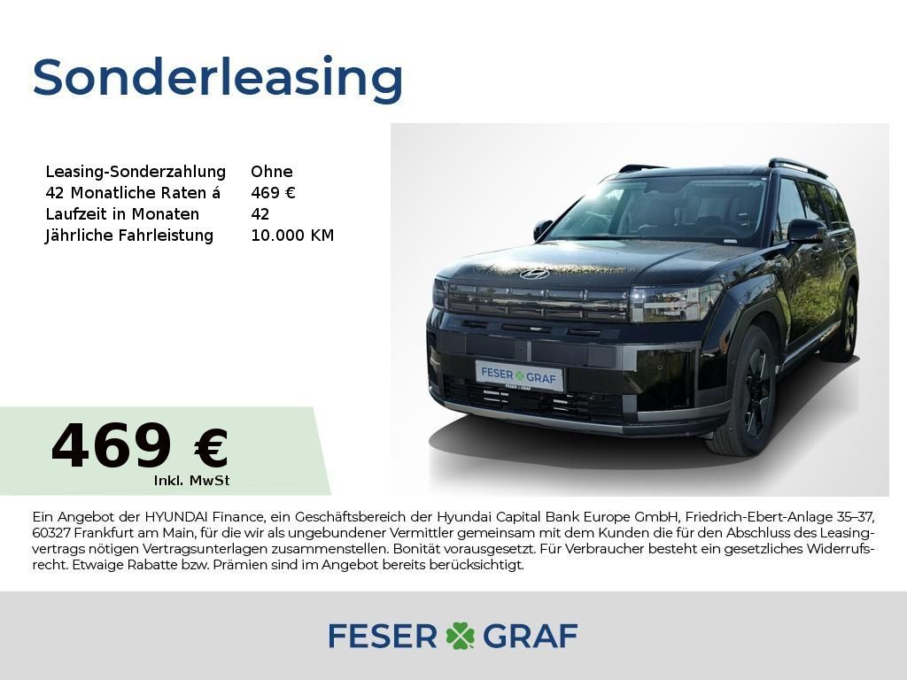 Hyundai Santa Fe INTRO NAVI LED LEDER SHZ LHZ WKR INKL. Leasing