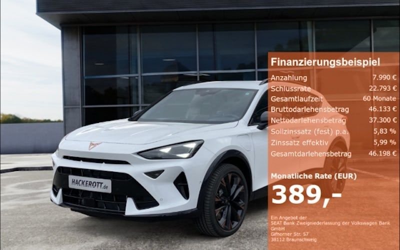 Cupra Formentor 1.5 E-HYBRID 200kW VZ DSG 5dr Kauf