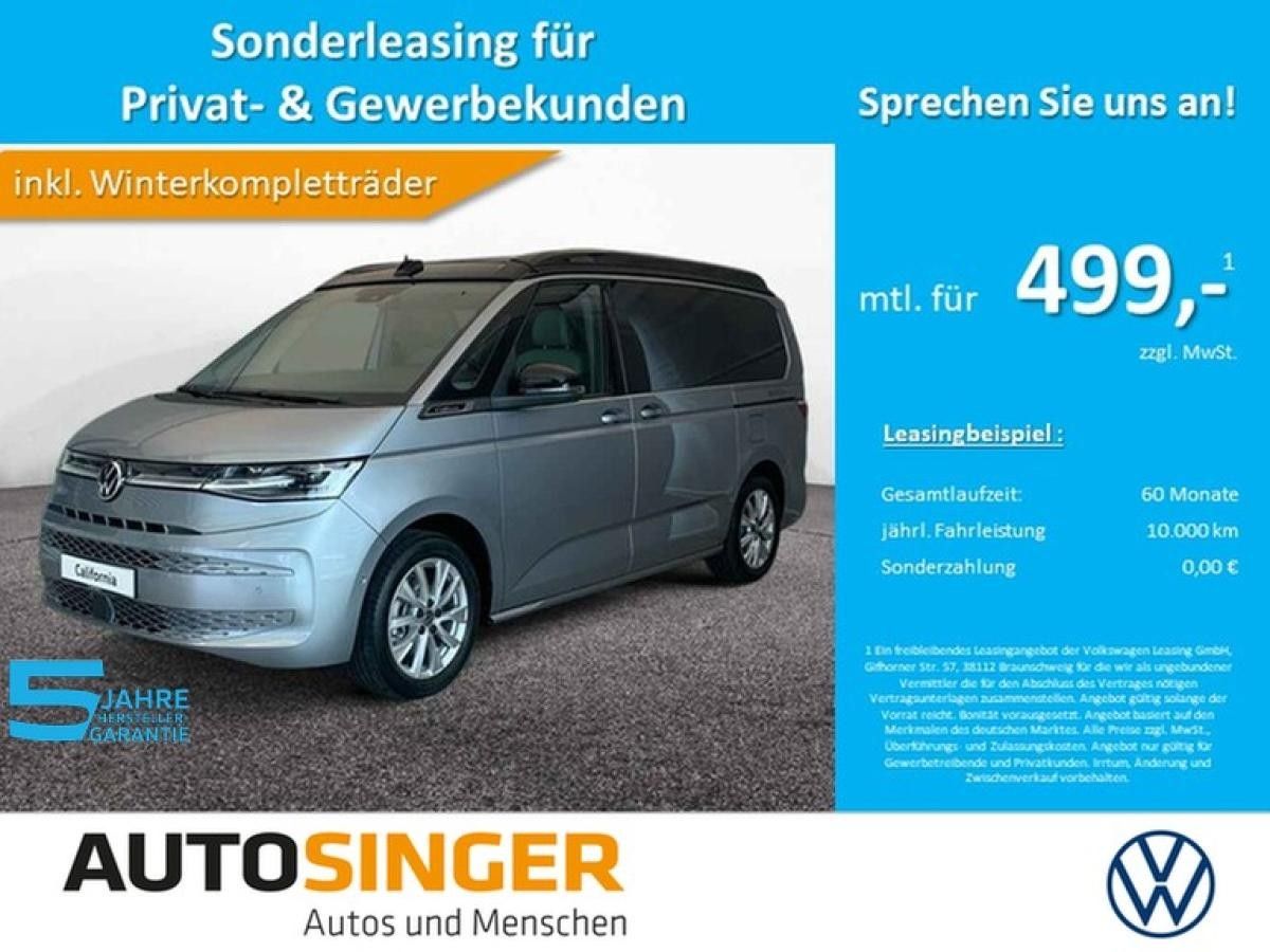 Volkswagen California T7 California Beach eHybrid DREHSITZ*AHK*CAM*WR Leasing