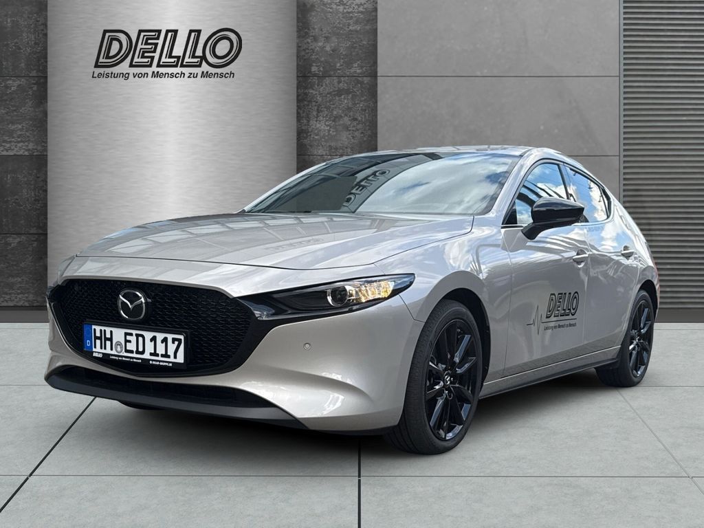 Mazda 3 NAGISA BOSE-Sound Rückfahrkamera HUD MRCC Sitz Leasing