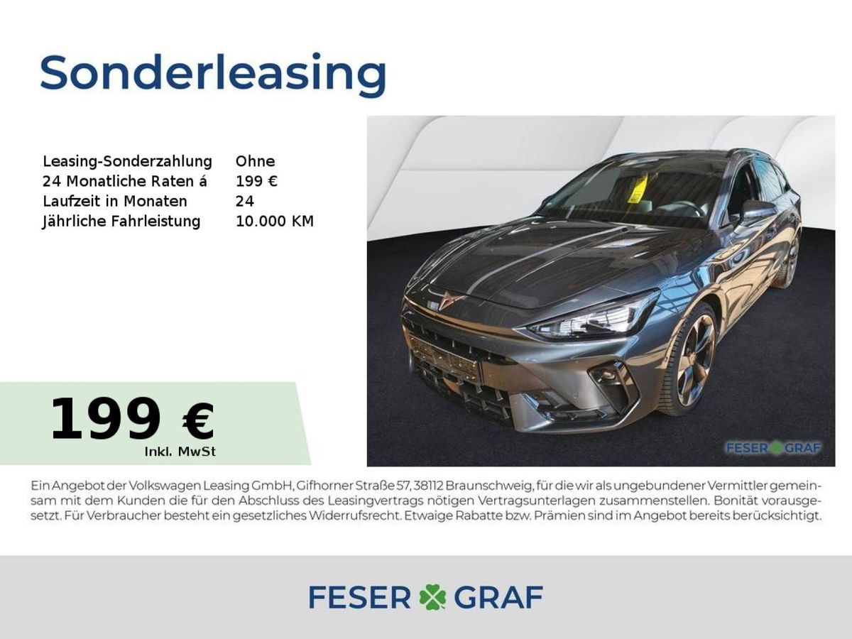 Cupra Leon Sportstourer 2.0 TDI ACC AHK Nav Rüka Sitzh Leasing