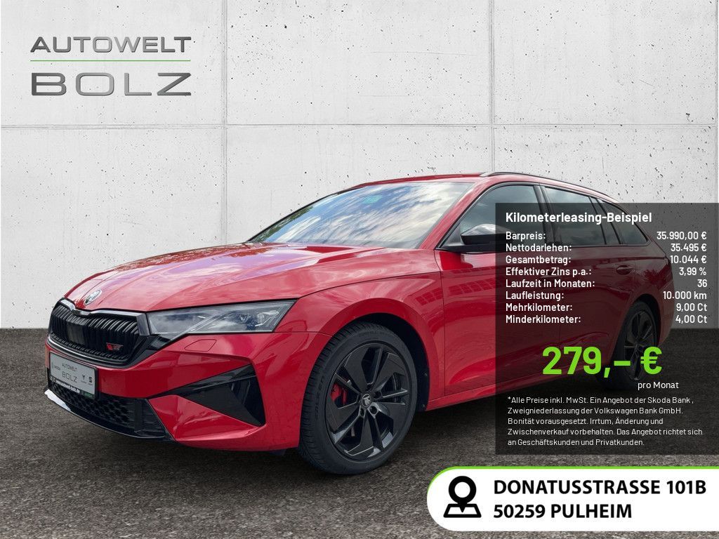 Skoda Octavia 2.0 TSI RS ACC NAVI MATRIX-LED AHK PANO Leasing