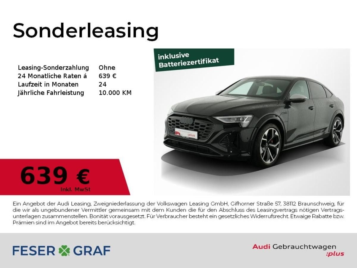 Audi SQ8 Sportback e-tron Matrix,B&O,Kamera,Navi,Lede Leasing