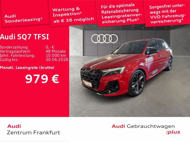 Audi SQ7 TFSI Quattro tiptronic 7Sitzer AHK PANO B&O Leasing