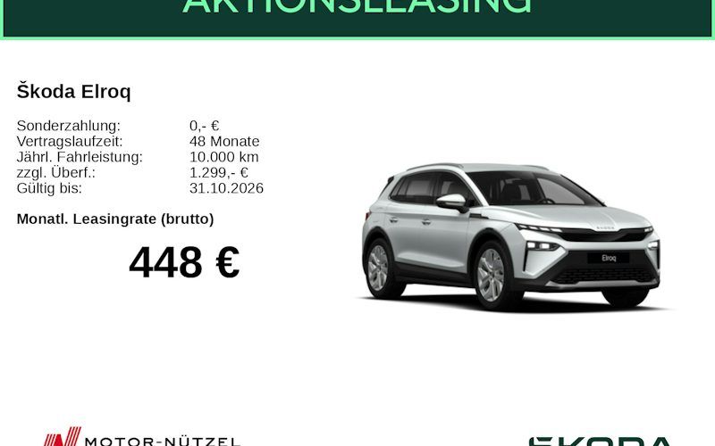 Skoda Elroq Selection 60 5dr Auto kaufen